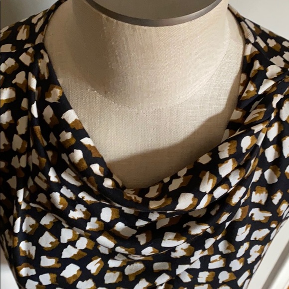 Diane von Furstenberg Mixed Print Shift Dress - Picture 5 of 6